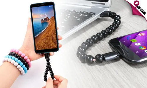 Wearable Micro-USB Cable Bracelet!